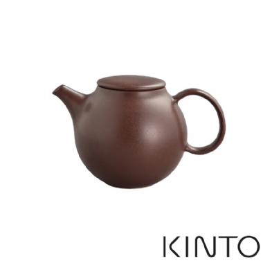 KINTO PEBBLE茶壺480ml-棕